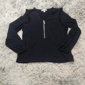 stretchy longsleeve top by michael kors size large!